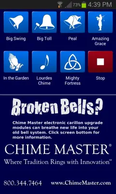 Church Bell Soundboard android App screenshot 1